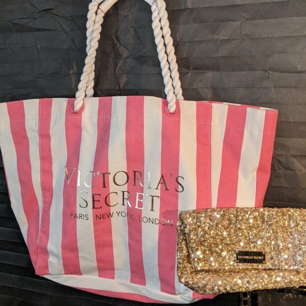 VS tote with Cosmo bag